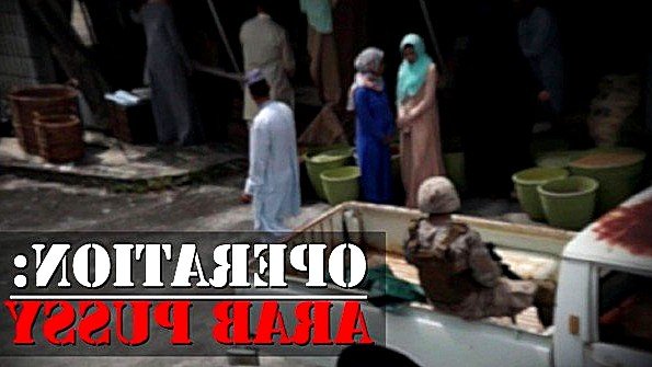 Арабские бабы ебутся с военными ради кайфа