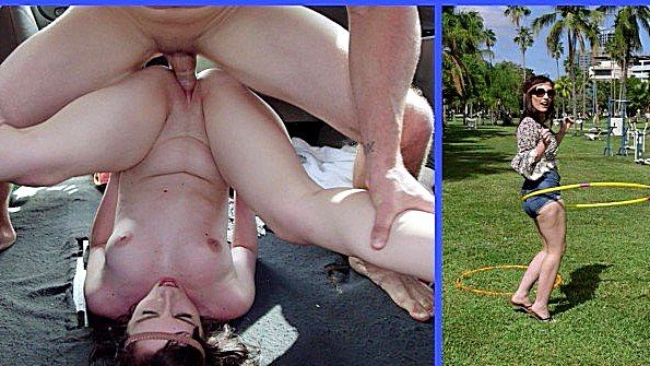 Познакомился с девицей в парке и оттрахал в машине