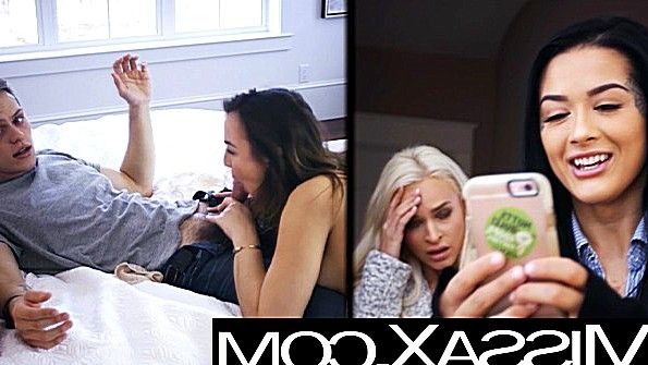 Баба не оставила шансов пацану и хочет поебаться