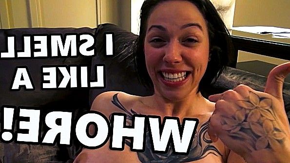 Татуированная баба готова горячо спариваться