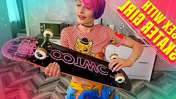 Покаталась на скейте и захотела заняться еблей